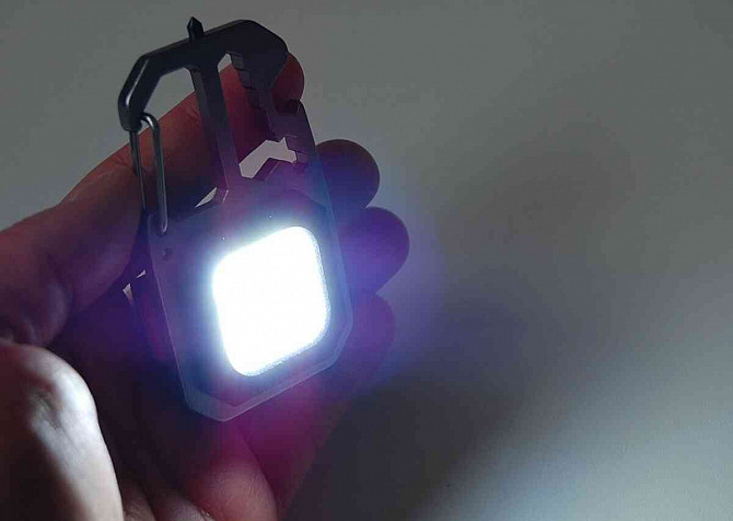 LED COB multifunkcionális lámpa, 6 világítási mód, USB-C  - fotó 9