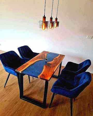 Jedálenský stôl &quot;Blue Ocean River Table&quot; Брезно