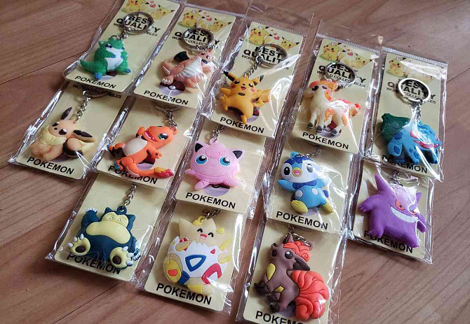 children's keychains Pokemon characters Pokemon Pikachu gift Jablonec nad Nisou - photo 2