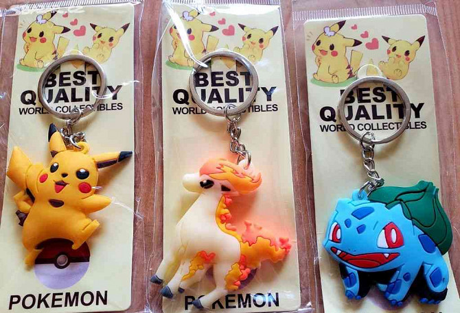 detské kľúčenky postavičky Pokemon Pokémon Pikachu darček Jablonec nad Nisou - foto 7
