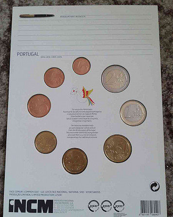 Euromünzensatz Portugal 2012 Neutra - Foto 2