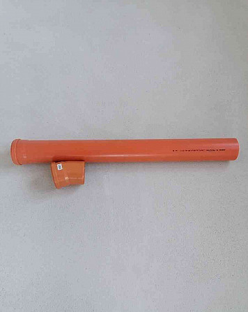 Abwasserrohr PVC DN110 + Bogen DN110 Sillein - Foto 1