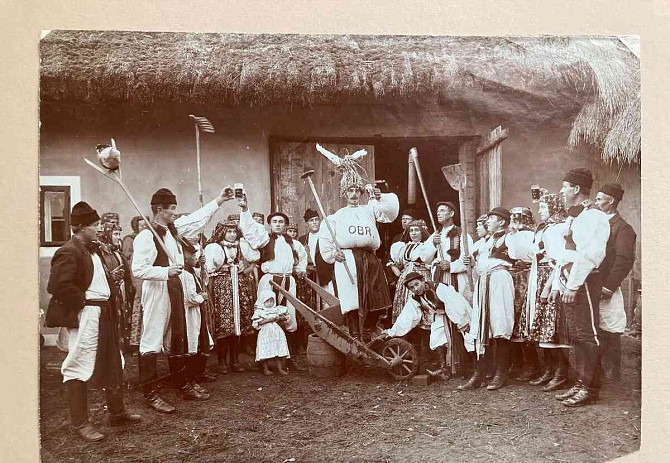 Václav Bartoň - Az esküvőn (1906), 4 eredeti fénykép Pozsony - fotó 4