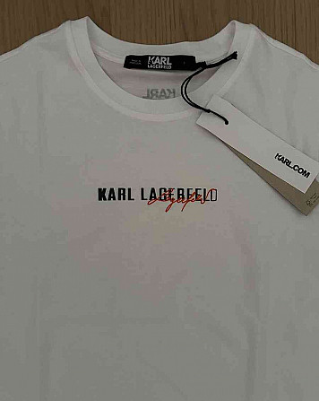 Karl Lagerfeld T-Shirt weiß S original Bratislava - Foto 4