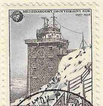 ʘ Postát adok el. Csehszlovákia bélyegei - 1957 - Geofizika ʘ Érsekújvár - fotó 3