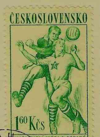 ʘ Predám pošt. známky Československa - 1958 - Šport ʘ Érsekújvár