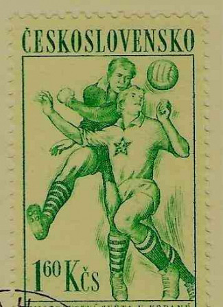 ʘ Продам пост. марки Чехословакии - 1958 - Спорт ʘ Нове Замки - изображение 2