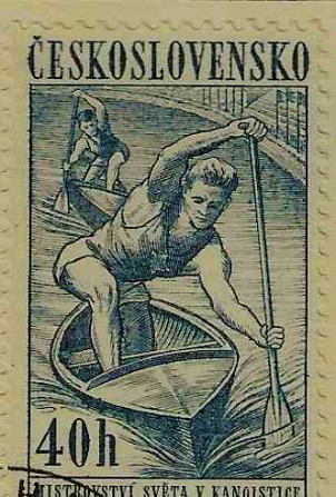ʘ Продам пост. марки Чехословакии - 1958 - Спорт ʘ Нове Замки - изображение 5