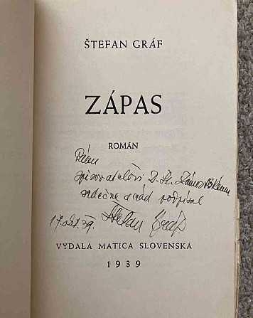 (aláírás) Štefan Gráf - Mérkőzés Trencsén - fotó 2