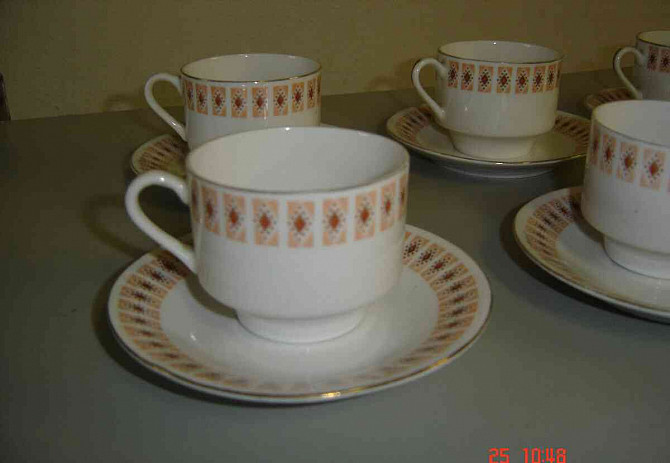 Porcelán csészék készlet Senec - fotó 2