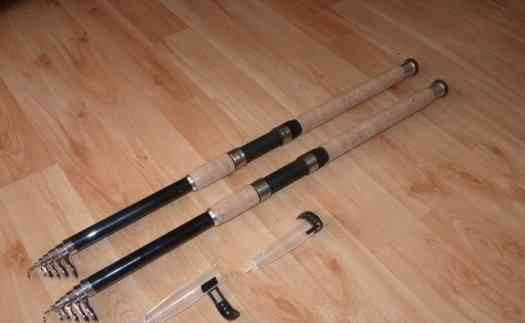 I will sell 2 new FIVE fishing rods, 3.6 meters, without fishing rod - 15 euros Prievidza - photo 1
