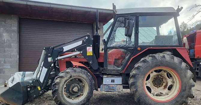 Zetor 7245 Traktor zu verkaufen mit TP und Nummernschild Slowakei - Foto 4