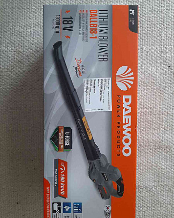 Prodám Daewoo DALLB18-1 akumulátorový fukač listí Prievidza - foto 2