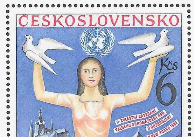 153937128. Ich werde Briefmarken der Tschechoslowakei verkaufen - Unicef ​​​​1982 Neuhäusel - Foto 3