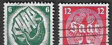 PZ.2023.537-8.  Sárske hlasovanie (1934)  Deutsches Reich Nové Zámky
