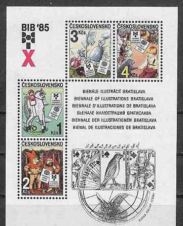 153937497.Prodám známky Československa - Bienale 1985 Érsekújvár