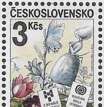 153937497. Eladó csehszlovák bélyegek - Biennálé 1985 Érsekújvár - fotó 7