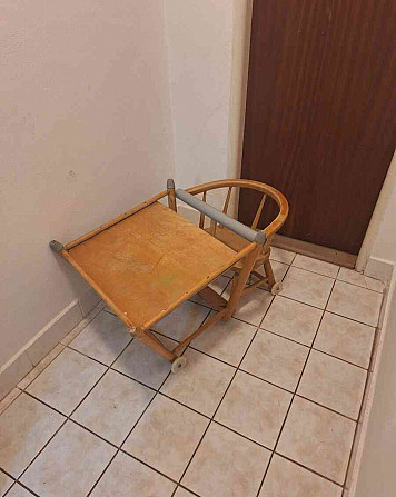 Dětská dřevěná židle Bardejov - foto 1