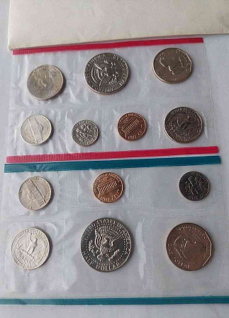 Набор монет Монетного двора США 198081 комплект монет Тренчин - изображение 4
