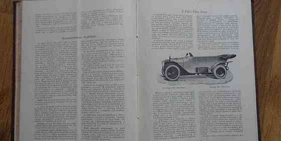Predám časopis Motor-1913,maďarský,zviazaný Senec