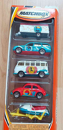MATCHBOX in a box and SETS of 5 pcs, 50 years anniversary, sets Bratislava - photo 4
