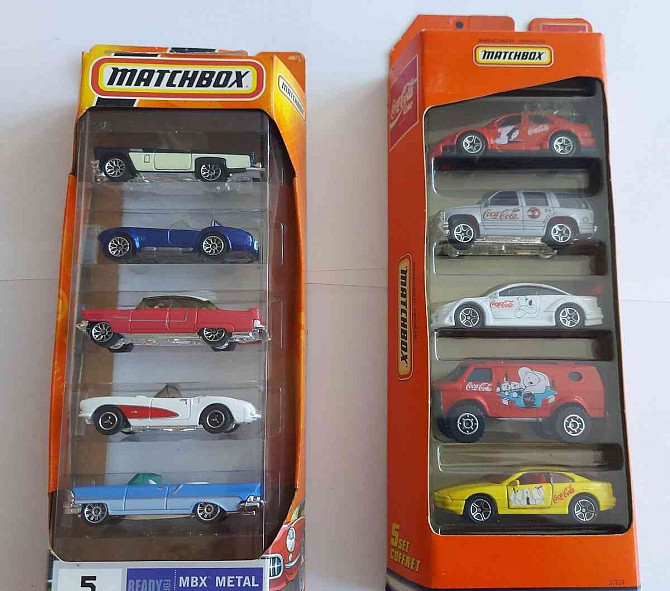 MATCHBOX in a box and SETS of 5 pcs, 50 years anniversary, sets Bratislava - photo 3