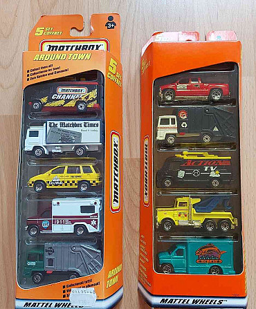 MATCHBOX in a box and SETS of 5 pcs, 50 years anniversary, sets Bratislava - photo 1