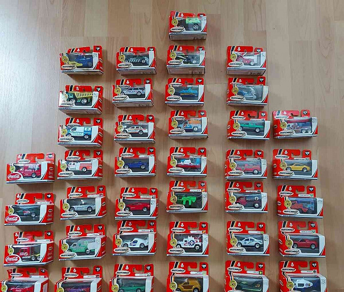 MATCHBOX in a box and SETS of 5 pcs, 50 years anniversary, sets Bratislava - photo 16