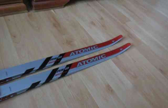 Продам беговые лыжи ATOMIC, 128 см, СНС Профиль-СКЕЙТ. Прьевидза - изображение 2