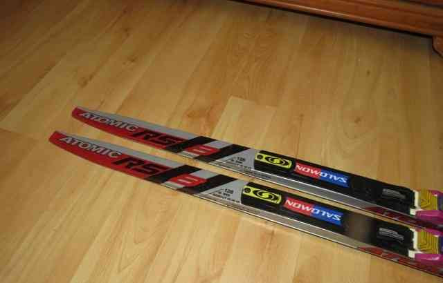 Продам беговые лыжи ATOMIC, 128 см, СНС Профиль-СКЕЙТ. Прьевидза - изображение 3
