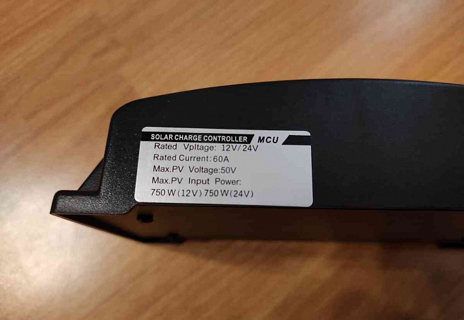 Napelemes vezérlő MPPT 60A 2x USB Aranyosmarót - fotó 3