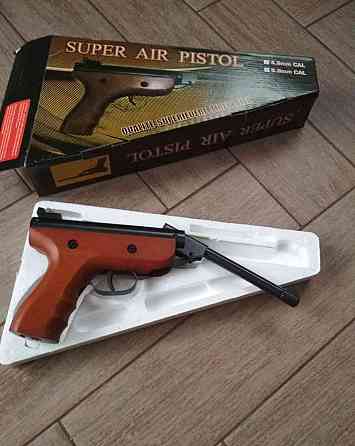 Vzduchová lámacia pištoľ vzduchovka Kandar , kal.4,5aj 5,5mm Tvrdošín