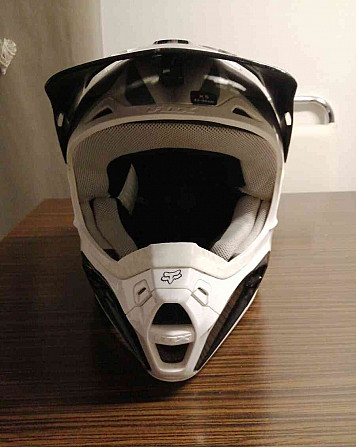 Шлем для мотокросса Fox V2 Трутнов - изображение 1