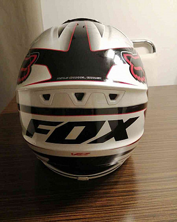 Шлем для мотокросса Fox V2 Трутнов - изображение 3