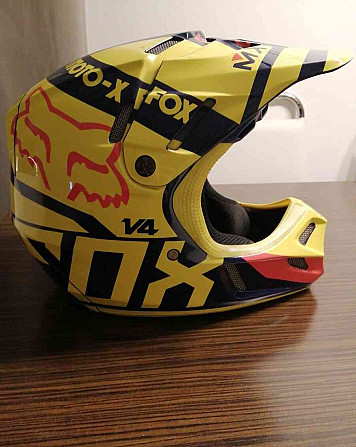 Шлем для мотокросса Fox V4 Трутнов - изображение 2