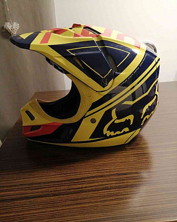 Fox V4 Motocross-Helm Trautenau - Foto 4