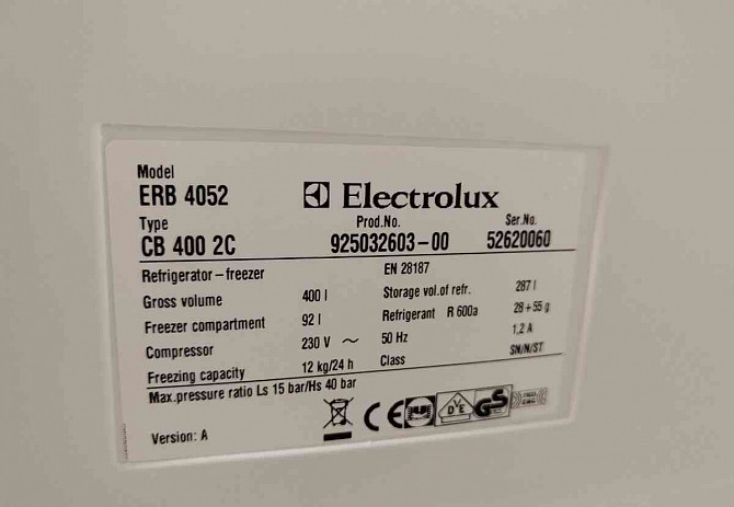 kombinierter Kühlschrank mit Gefrierfach ELECTROLUX Priwitz - Foto 3