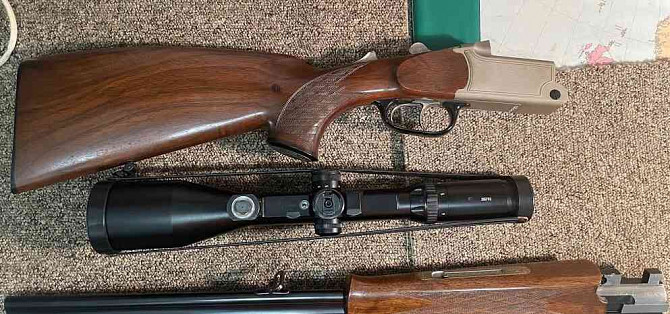 Shotgun Blaser 9,3x74R 12 .22 Hornet Schmidt&Bender Malacka - fotó 7