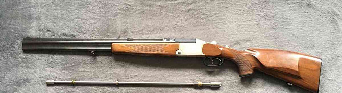 Shotgun Blaser 9,3x74R 12 .22 Hornet Schmidt&Bender Malacka - fotó 14