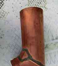 Copper gutter elbow Povazska Bystrica - photo 2