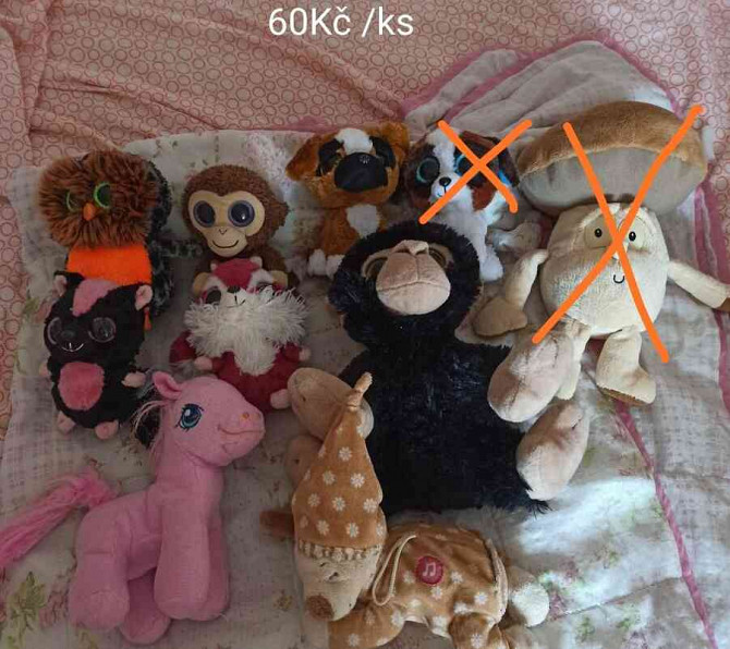 Plush toys, stuffed animals Prostejov - photo 1