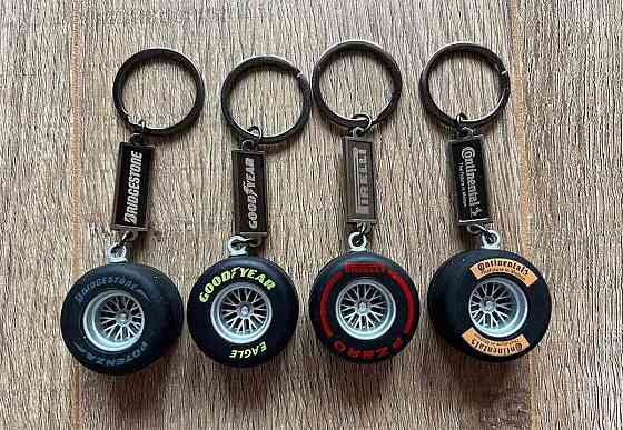 Klučenka Pirelli Tires F1  Goodyear  Bridgestone Continental Žarnovica