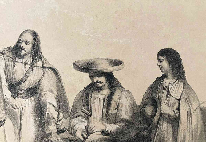 Hering G. - Shepherds from Banská Bystrica, around 1820 Bratislava - photo 3