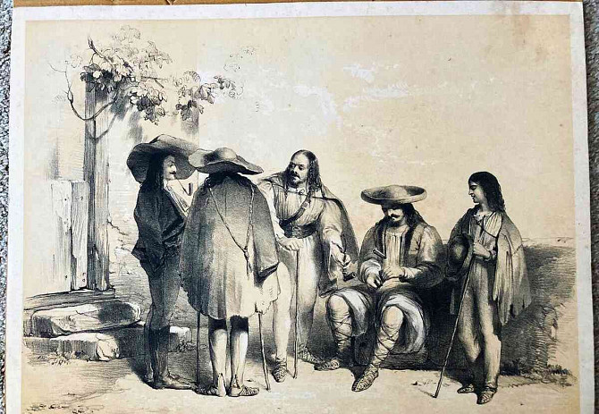 Hering G. - Besztercebányai pásztorok, 1820 körül Pozsony - fotó 1
