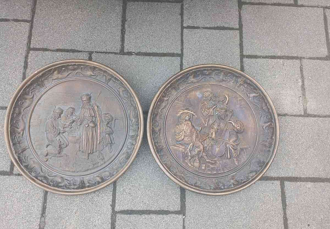 I am selling two bronze plates Zvolen - photo 3
