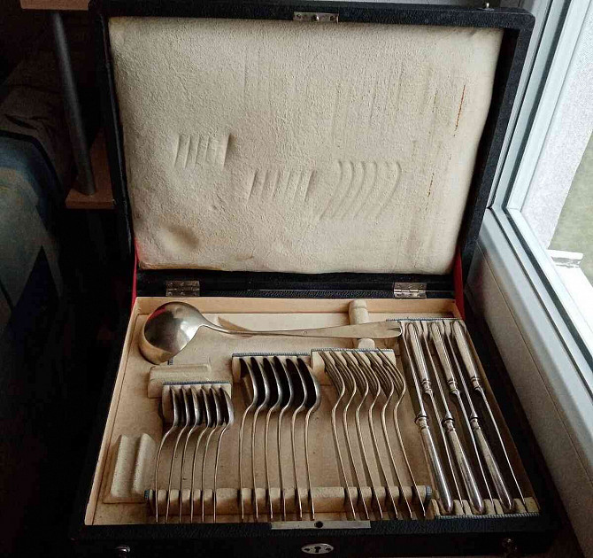 antique cutlery Berndorf Alpacca 25 pcs Martin - photo 1