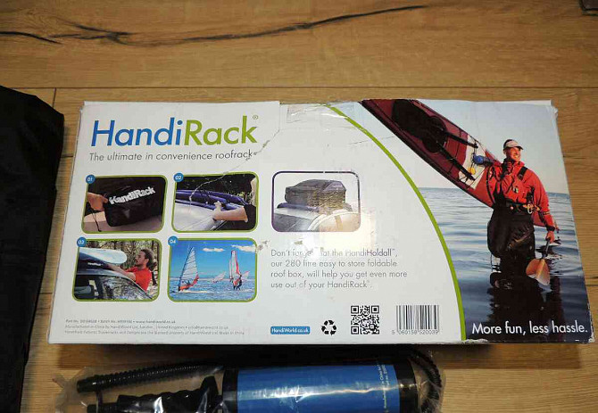 HandiRack® strešný nafukovací nosič - nový v krabice Komárno - foto 3