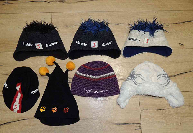 Походные шапки Eisbär, Mammut, Norrona, Kjus и Dynafit. Комарно - изображение 1