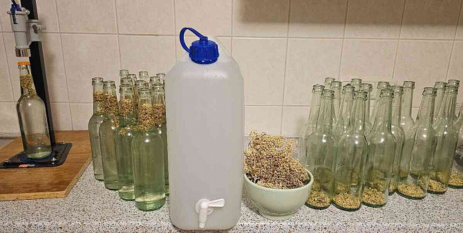 Birch water, both fresh and last year's bottled water Zilina - photo 3