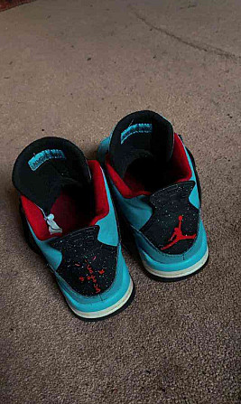 Air Jordan 4 Travis Scott синие Мартин - изображение 3